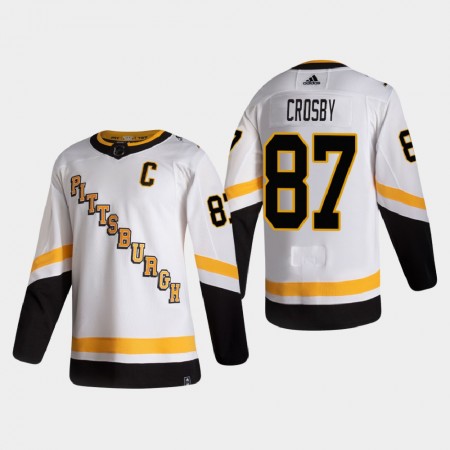 Pittsburgh Penguins Dresy Sidney Crosby 87 2020-21 Reverse Retro Authentic - Pánské Pittsburgh Penguins Dresy Sidney Crosby 87 2020-21 Reverse Retro Authentic - Pánské